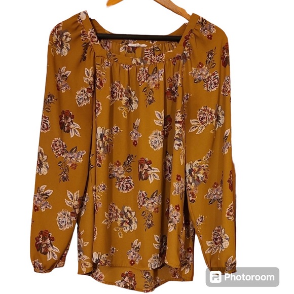 Maurices Floral Print Blouse Size M - Picture 1 of 4